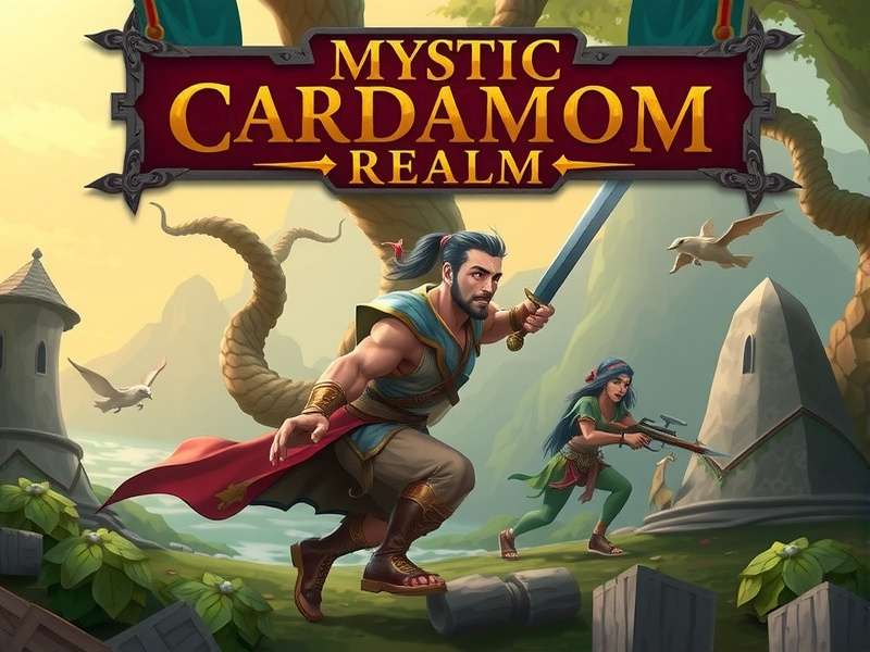 Mystic Cardamom Realm Game Banner